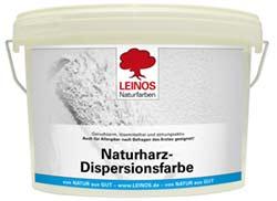 LEINOS Naturharz-Dispersionsfarbe Produktabbildung